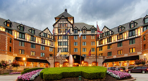 El hotel Roanoke y centro de conferencias